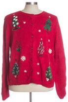 Red Ugly Christmas Cardigan 33362