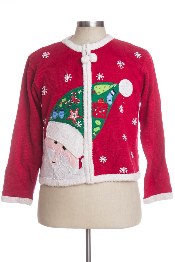 Red Ugly Christmas Cardigan 33377