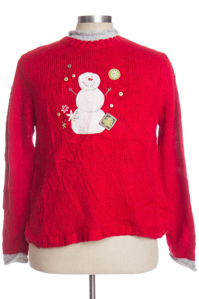 Red Ugly Christmas Pullover 33391