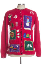 Red Ugly Christmas Cardigan 33419