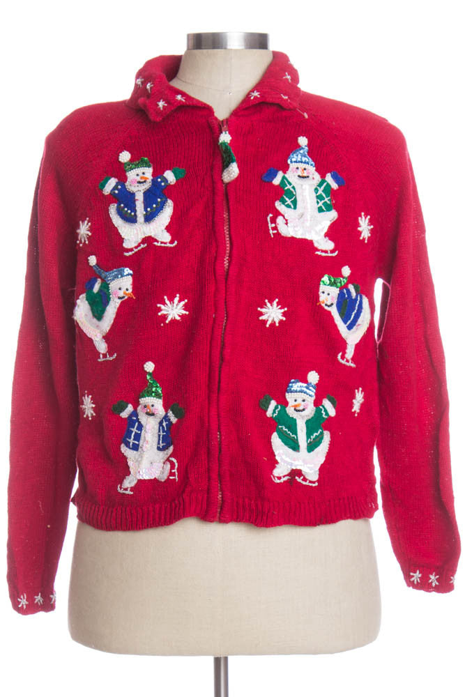 Red Ugly Christmas Cardigan 33428