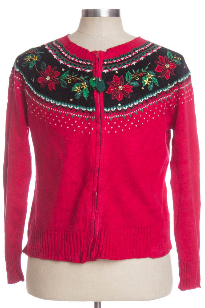 Red Ugly Christmas Cardigan 33432