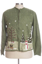 Green Ugly Christmas Cardigan 33433
