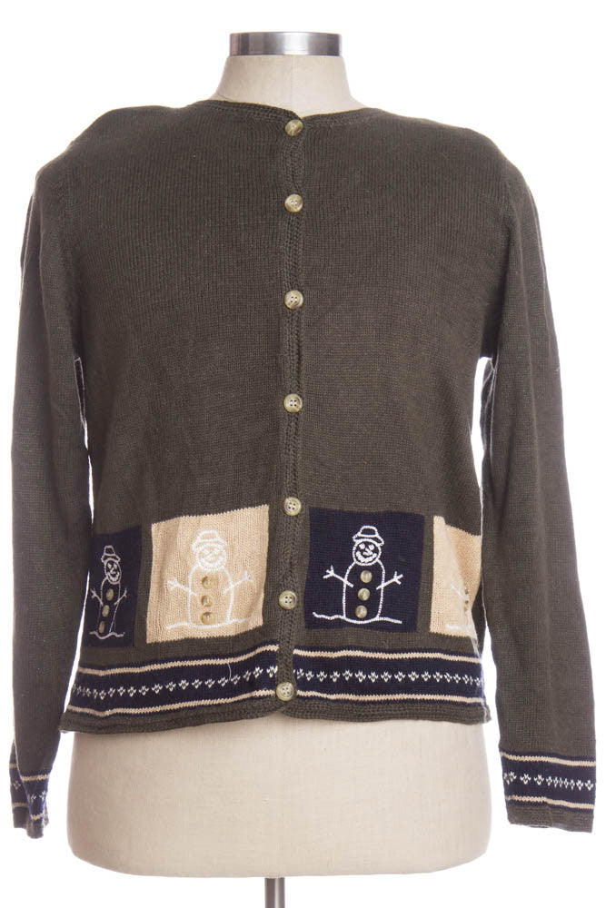 Green Ugly Christmas Cardigan 33445