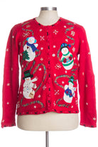 Red Ugly Christmas Cardigan 33506