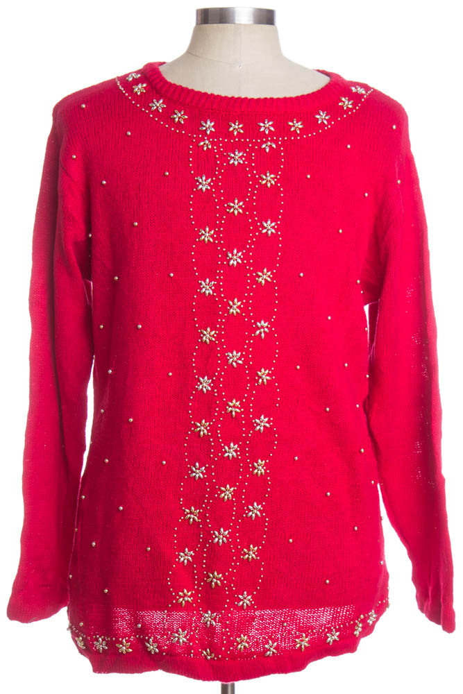 Red Ugly Christmas Pullover 33513