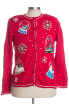Red Ugly Christmas Cardigan 33646