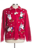 Red Ugly Christmas Cardigan 33660