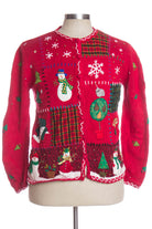 Red Ugly Christmas Cardigan 33666