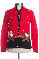 Red Ugly Christmas Cardigan 33678