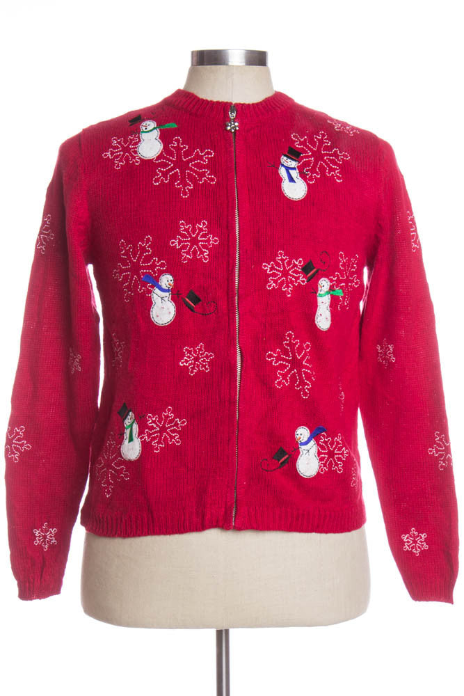 Red Ugly Christmas Cardigan 33681