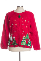 Red Ugly Christmas Cardigan 33692