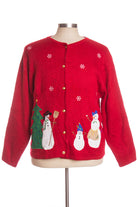 Red Ugly Christmas Cardigan 33693