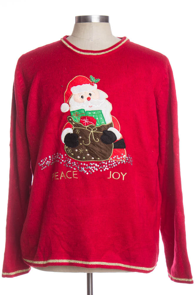 Red Ugly Christmas Pullover 33728