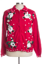 Red Ugly Christmas Cardigan 33737