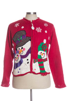 Red Ugly Christmas Cardigan 33761