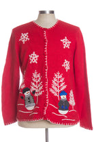 Red Ugly Christmas Cardigan 33776