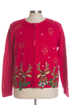 Red Ugly Christmas Cardigan 33788