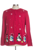 Red Ugly Christmas Cardigan 33854