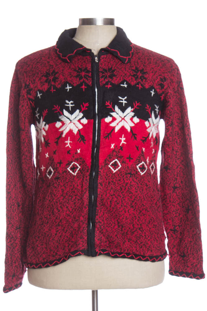 Red Ugly Christmas Cardigan 33926