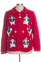 Red Ugly Christmas Cardigan 33936