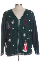 Green Ugly Christmas Cardigan 33952