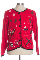 Red Ugly Christmas Cardigan 33965