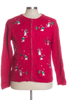 Red Ugly Christmas Cardigan 34000