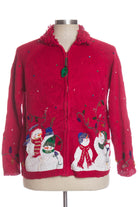 Red Ugly Christmas Cardigan 34083