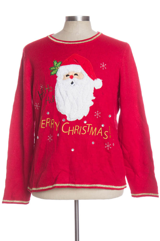 Red Ugly Christmas Pullover 34111
