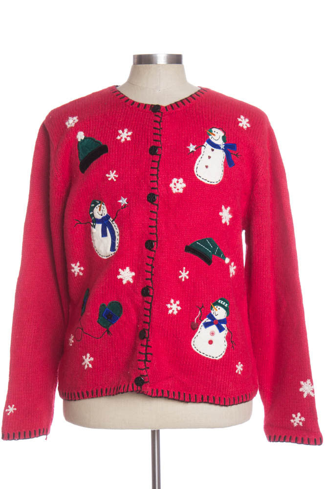 Red Ugly Christmas Cardigan 34120