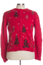 Red Ugly Christmas Cardigan 34156