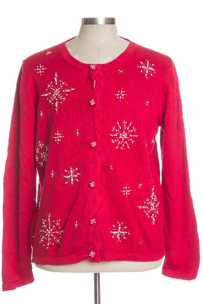 Red Ugly Christmas Cardigan 34157