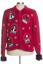 Red Ugly Christmas Cardigan 34178