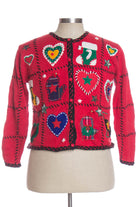 Red Ugly Christmas Cardigan 34232