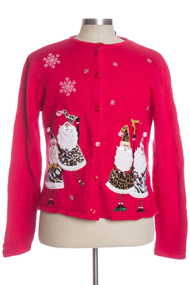 Red Ugly Christmas Cardigan 34279