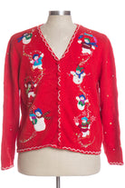 Red Ugly Christmas Cardigan 34301