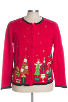 Red Ugly Christmas Cardigan 34324