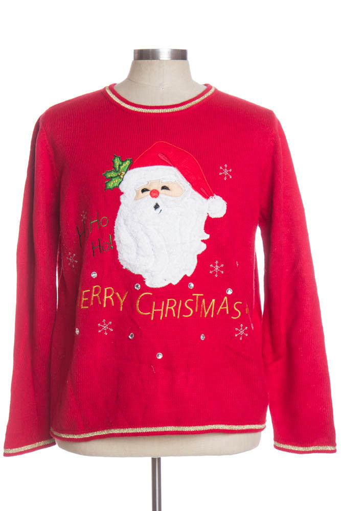 Red Ugly Christmas Pullover 34326