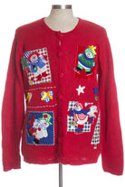 Red Ugly Christmas Cardigan 34344