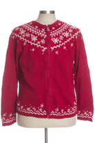 Red Ugly Christmas Cardigan 34350