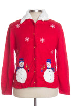 Red Ugly Christmas Cardigan 34411