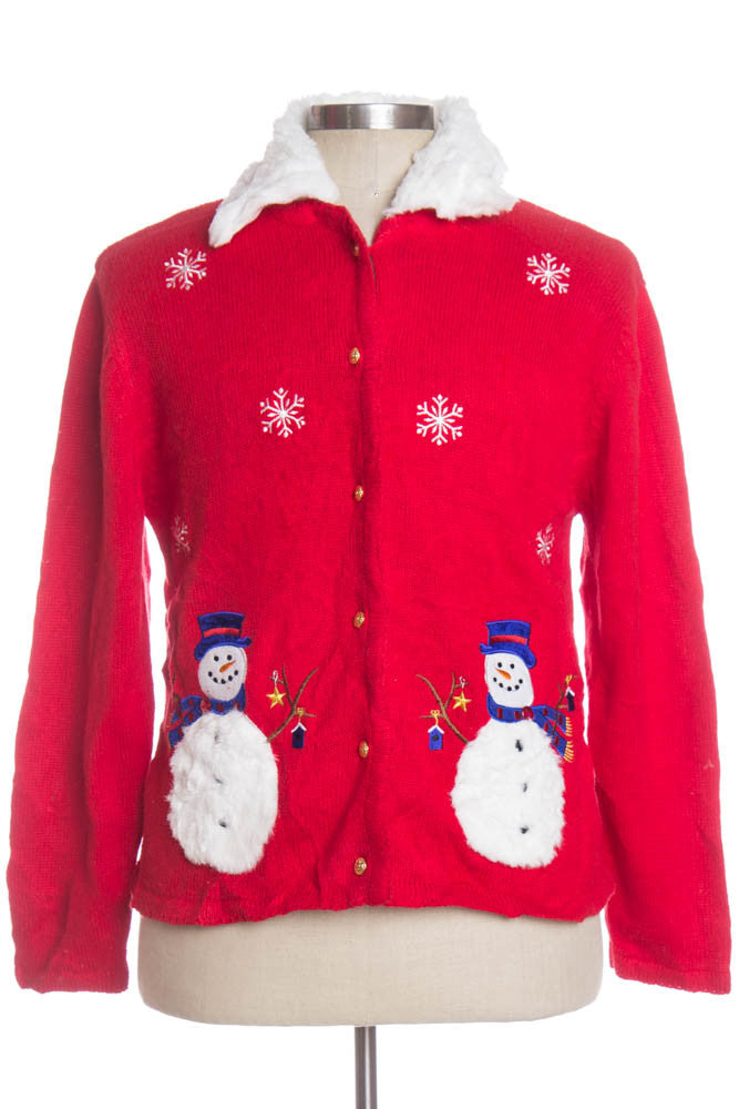 Red Ugly Christmas Cardigan 34411
