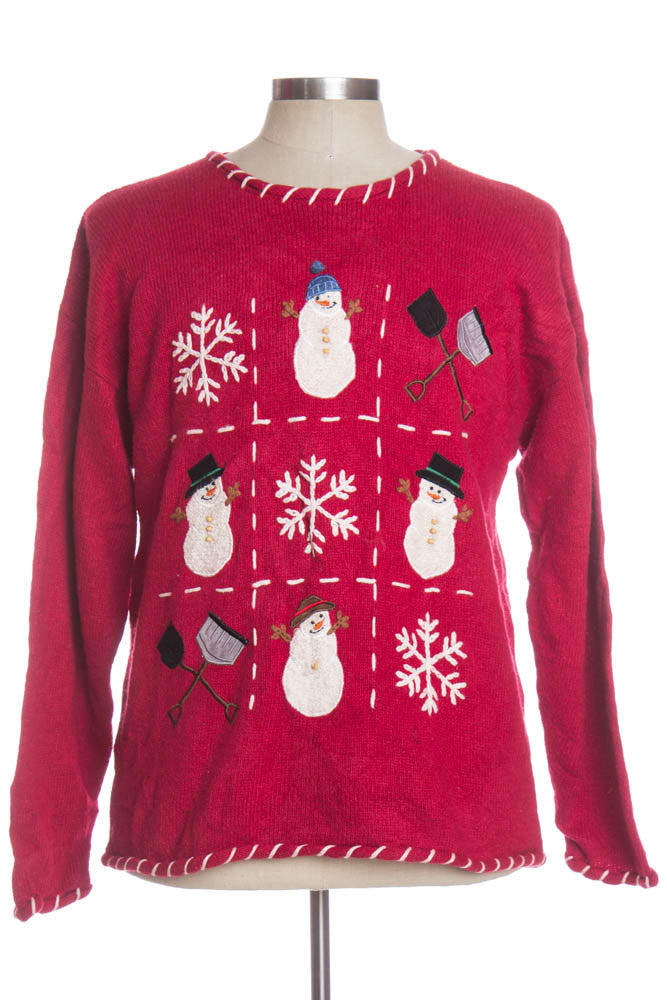Red Ugly Christmas Pullover 34418