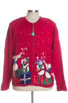 Red Ugly Christmas Cardigan 34422