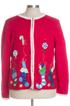 Red Ugly Christmas Cardigan 34443