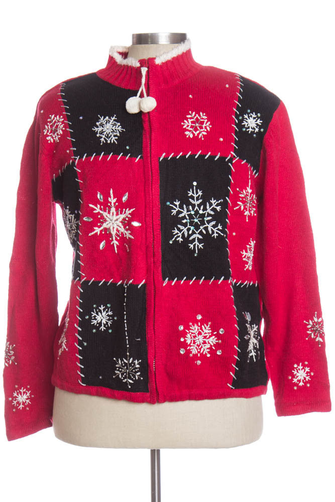 Red Ugly Christmas Cardigan 34449