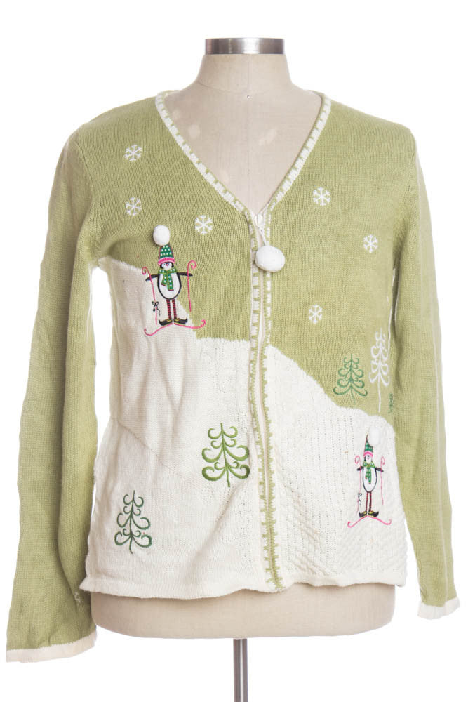 Green Ugly Christmas Cardigan 34456
