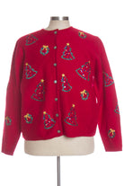 Red Ugly Christmas Cardigan 34477