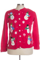 Red Ugly Christmas Cardigan 34514